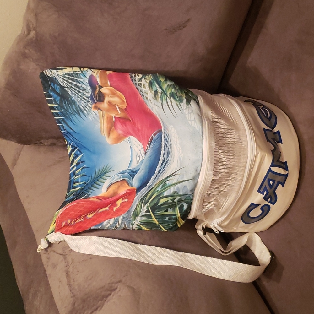 Vintage 90's Joe camel cooler beach bag